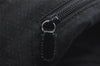 Authentic GUCCI Vintage Shoulder Cross Body Bag Nylon Leather Black 2344K