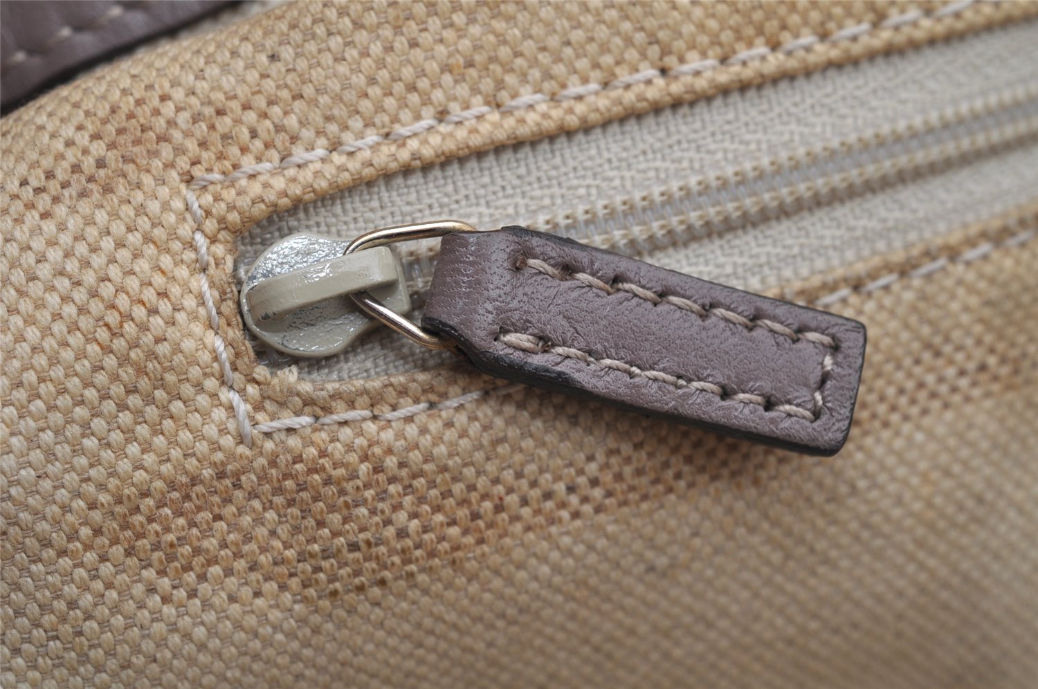 Authentic GUCCI Sukey 2Way Tote Hand Bag GG Canvas Leather 247902 Brown 2345I