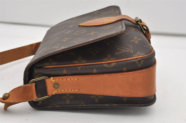 Authentic Louis Vuitton Monogram Cartouchiere MM M51253 Shoulder Cross Bag 2345J