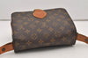 Authentic Louis Vuitton Monogram Cartouchiere MM M51253 Shoulder Cross Bag 2345J