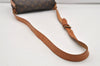 Authentic Louis Vuitton Monogram Cartouchiere MM M51253 Shoulder Cross Bag 2345J