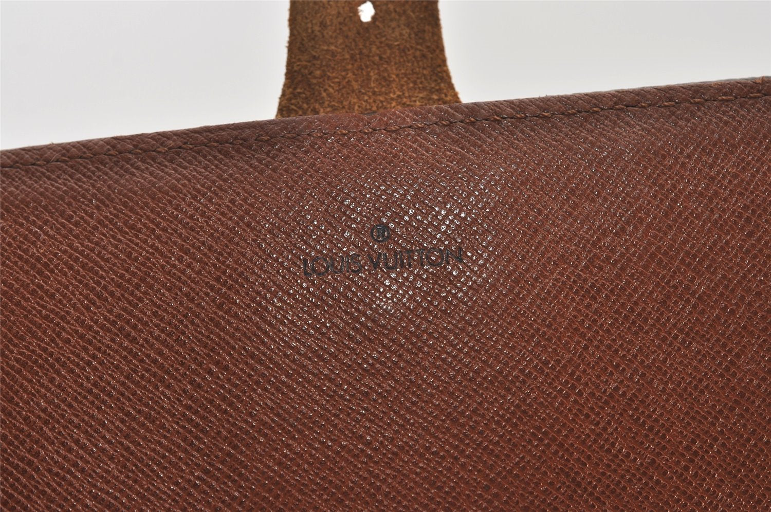 Authentic Louis Vuitton Monogram Cartouchiere MM M51253 Shoulder Cross Bag 2345J