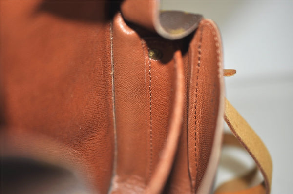 Authentic Louis Vuitton Monogram Cartouchiere MM M51253 Shoulder Cross Bag 2345J