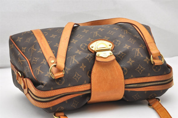 Authentic Louis Vuitton Monogram Stresa PM Shoulder Tote Bag M51186 LV 2345K