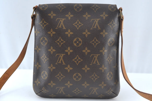 Auth Louis Vuitton Monogram Musette Salsa M51387 Long Shoulder Cross Bag 2346J