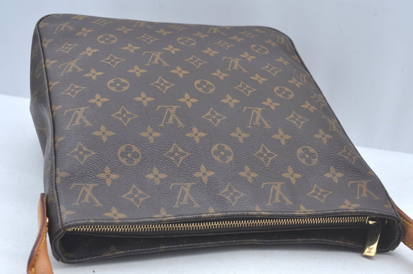 Authentic Louis Vuitton Monogram Looping GM Shoulder Bag M51145 LV 2346K