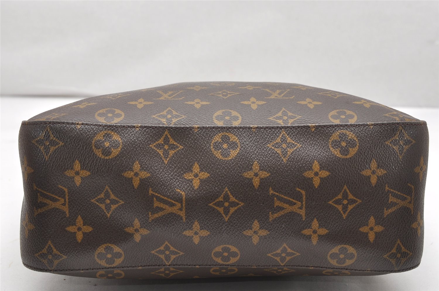 Authentic Louis Vuitton Monogram Looping GM Shoulder Bag M51145 LV 2346K