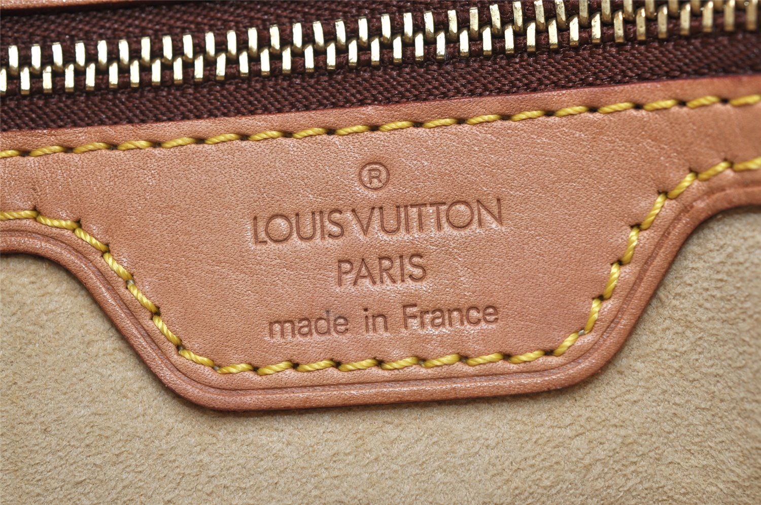 Authentic Louis Vuitton Monogram Looping GM Shoulder Bag M51145 LV 2346K