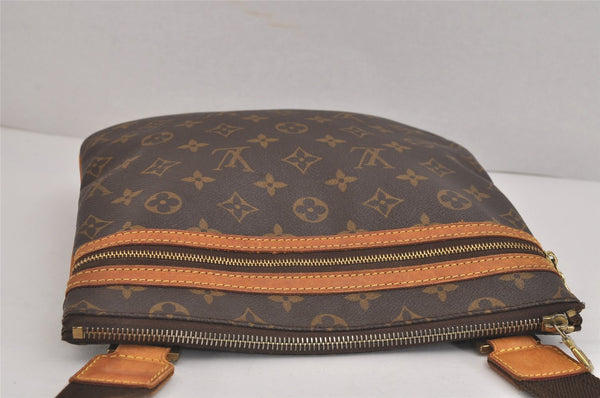 Auth Louis Vuitton Monogram Pochette Bosphore Shoulder Cross Bag M40044 LV 2347J