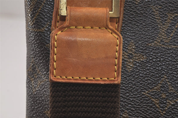 Auth Louis Vuitton Monogram Pochette Bosphore Shoulder Cross Bag M40044 LV 2347J