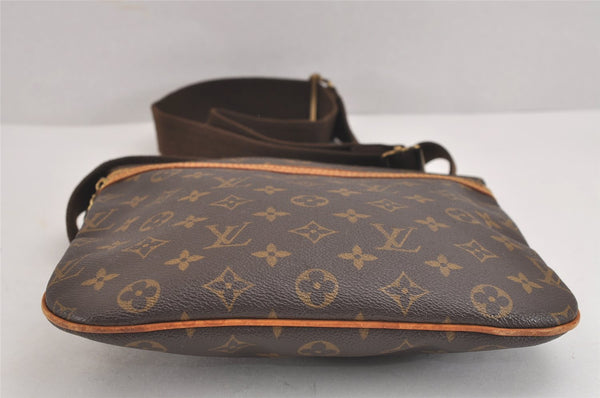 Auth Louis Vuitton Monogram Pochette Bosphore Shoulder Cross Bag M40044 LV 2347J