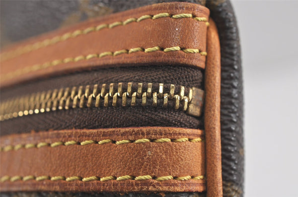 Auth Louis Vuitton Monogram Pochette Bosphore Shoulder Cross Bag M40044 LV 2347J