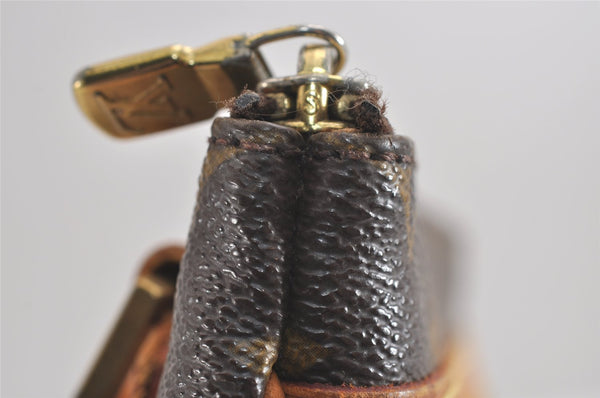 Auth Louis Vuitton Monogram Pochette Bosphore Shoulder Cross Bag M40044 LV 2347J