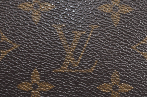Auth Louis Vuitton Monogram Pochette Bosphore Shoulder Cross Bag M40044 LV 2347J
