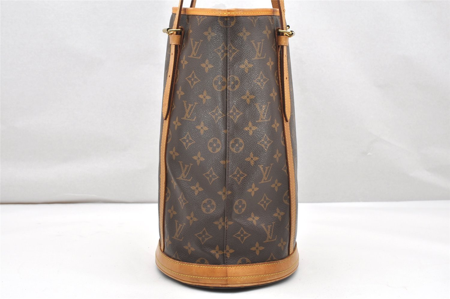 Authentic Louis Vuitton Monogram Bucket GM Shoulder Tote Bag M42236 LV 2347K