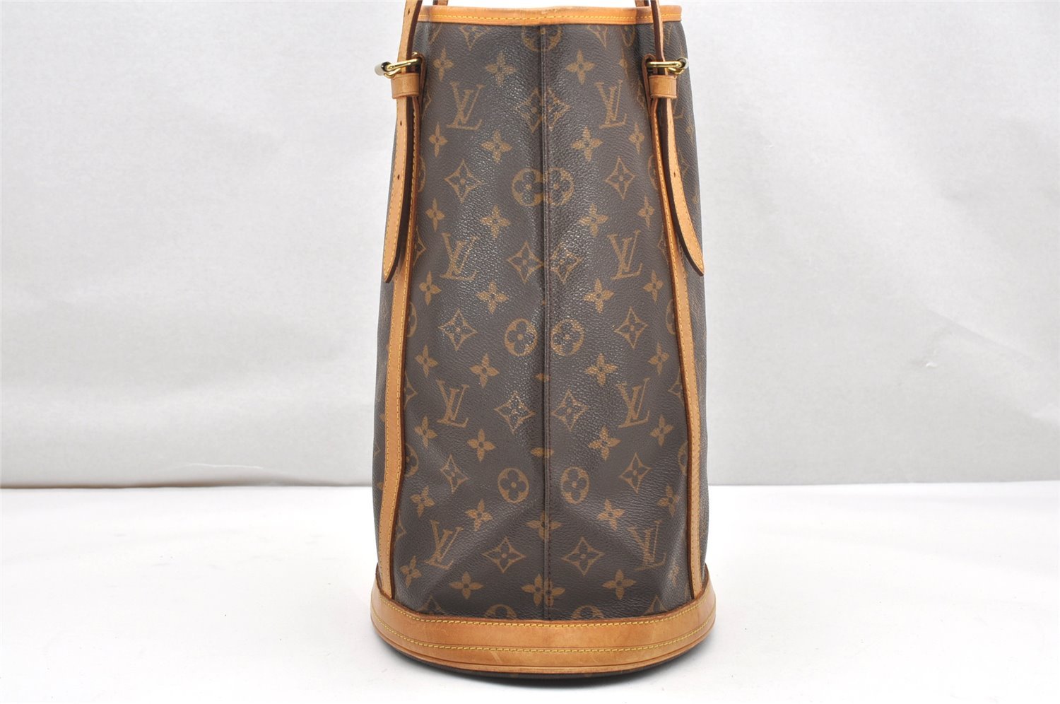 Authentic Louis Vuitton Monogram Bucket GM Shoulder Tote Bag M42236 LV 2347K