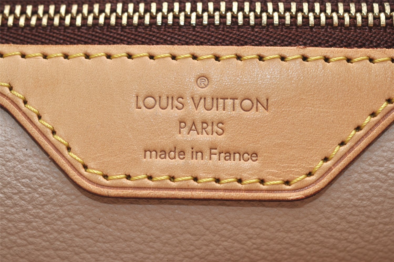 Authentic Louis Vuitton Monogram Bucket GM Shoulder Tote Bag M42236 LV 2347K