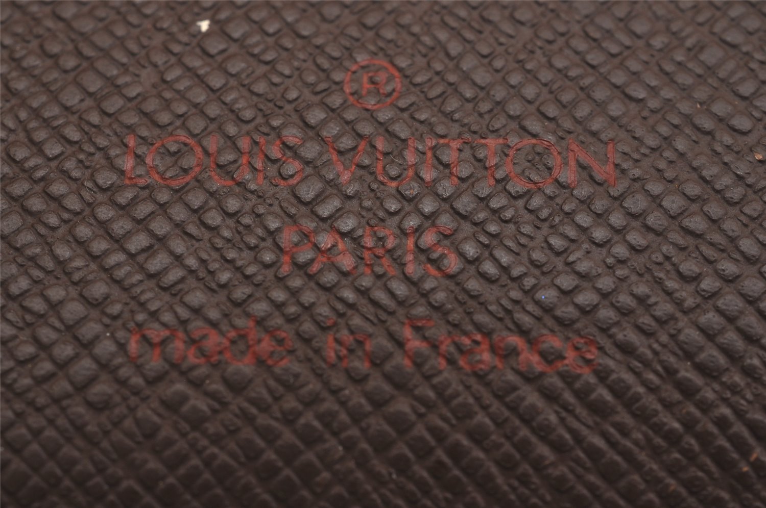 Authentic Louis Vuitton Damier Porte Valeurs Cartes Credit N61823 Wallet 2349I