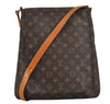 Authentic Louis Vuitton Monogram Musette Shoulder Cross Body Bag M51256 LV 2349J