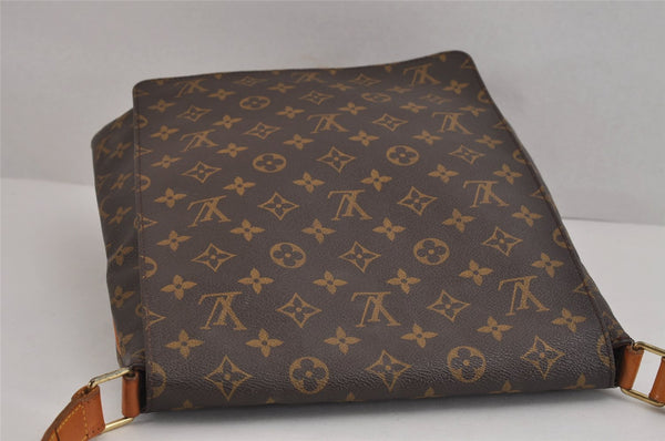 Authentic Louis Vuitton Monogram Musette Shoulder Cross Body Bag M51256 LV 2349J