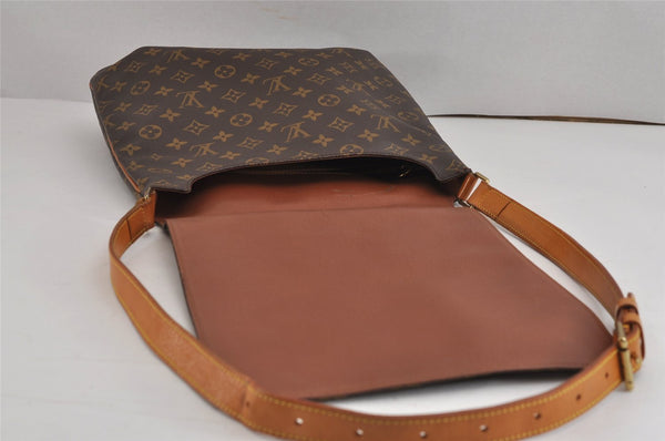 Authentic Louis Vuitton Monogram Musette Shoulder Cross Body Bag M51256 LV 2349J