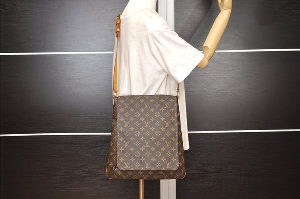 Authentic Louis Vuitton Monogram Musette Shoulder Cross Body Bag M51256 LV 2349J