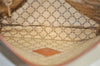 Authentic CELINE Macadam Blason Pattern Clutch Bag Purse PVC Leather Brown 2349K