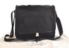 Authentic PRADA Nylon Tessuto Leather Shoulder Cross Body Bag Purse Black 2350K