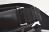 Authentic PRADA Nylon Tessuto Leather Shoulder Cross Body Bag Purse Black 2350K