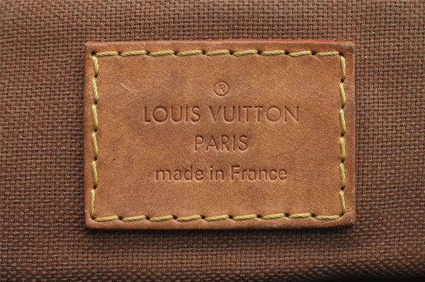 Authentic Louis Vuitton Monogram Palermo PM Shoulder Tote Bag M40145 LV 2352I