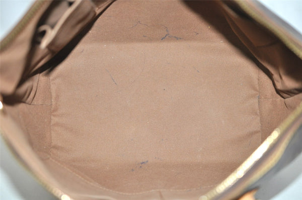 Authentic Louis Vuitton Monogram Palermo PM Shoulder Tote Bag M40145 LV 2352I