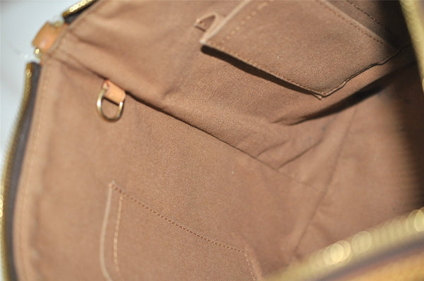 Authentic Louis Vuitton Monogram Palermo PM Shoulder Tote Bag M40145 LV 2352I