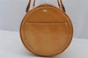 Authentic Louis Vuitton Vernis Bedford Hand Bag Yellow Beige M91006 Junk 2352J