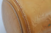 Authentic Louis Vuitton Vernis Bedford Hand Bag Yellow Beige M91006 Junk 2352J