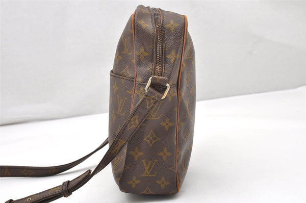 Auth Louis Vuitton Monogram Petit Marceau Shoulder Cross Bag Old Model LV 2352K