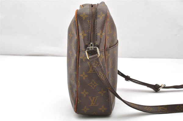 Auth Louis Vuitton Monogram Petit Marceau Shoulder Cross Bag Old Model LV 2352K