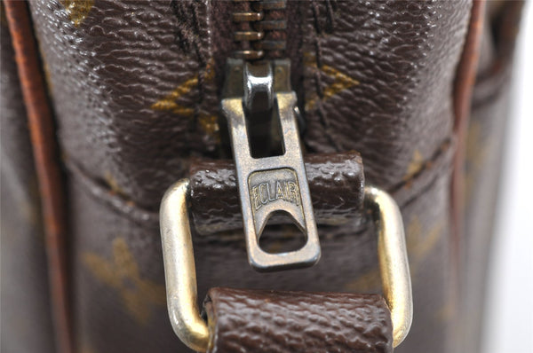 Auth Louis Vuitton Monogram Petit Marceau Shoulder Cross Bag Old Model LV 2352K