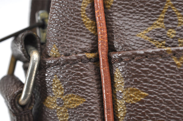 Auth Louis Vuitton Monogram Petit Marceau Shoulder Cross Bag Old Model LV 2352K