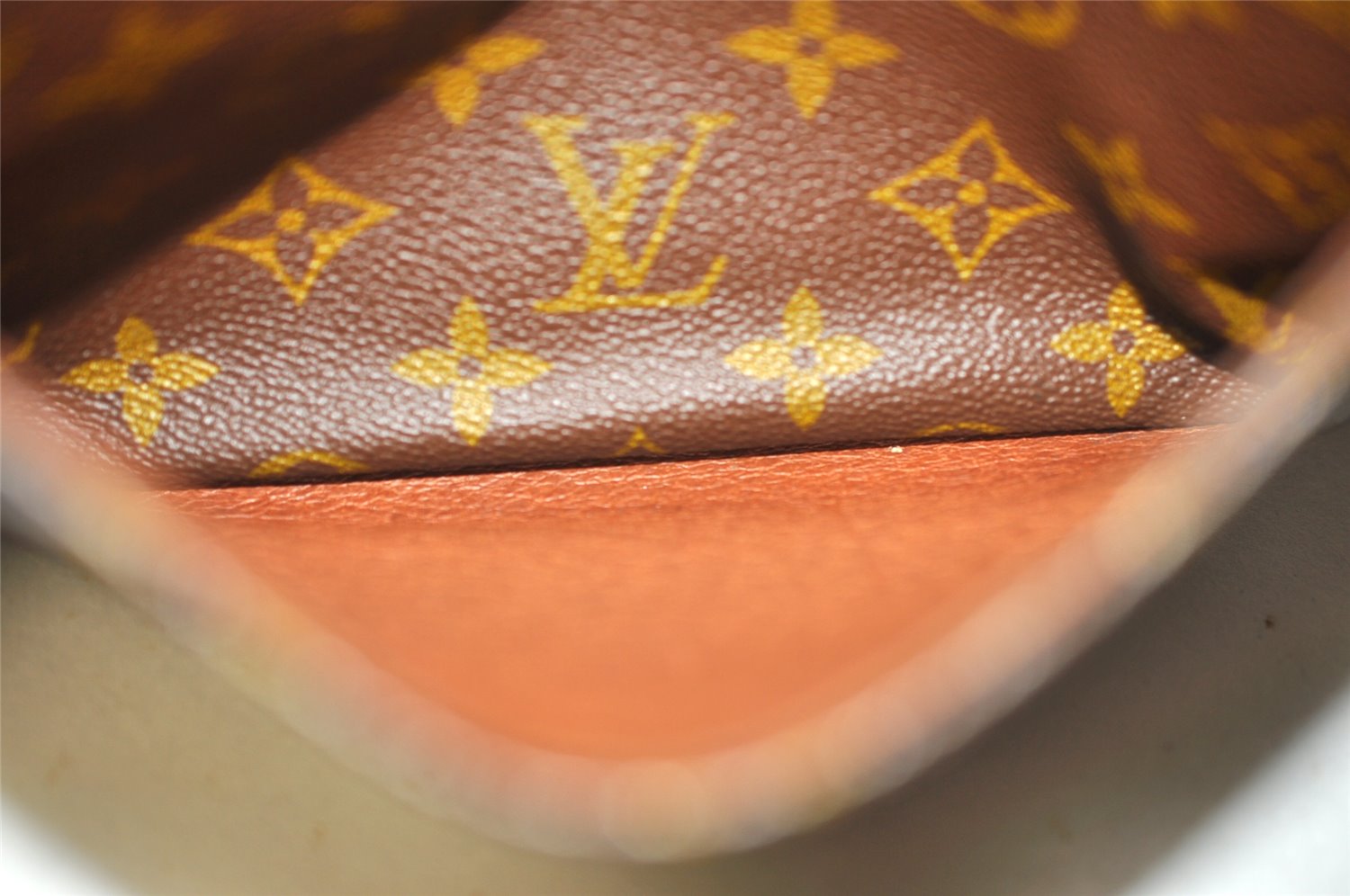 Auth Louis Vuitton Monogram Petit Marceau Shoulder Cross Bag Old Model LV 2352K