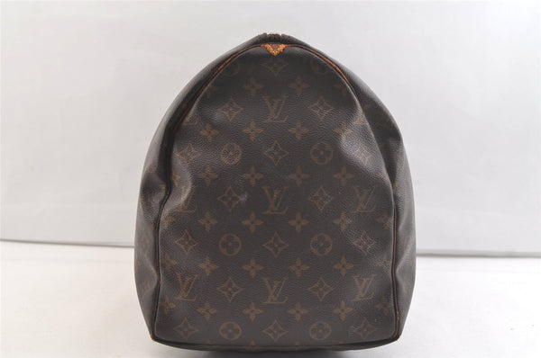 Authentic Louis Vuitton Monogram Keepall 50 Travel Boston Bag M41426 Junk 2353K