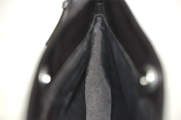 Authentic GUCCI Vintage Shoulder Bag Purse Leather 0013193 Brown 2354I