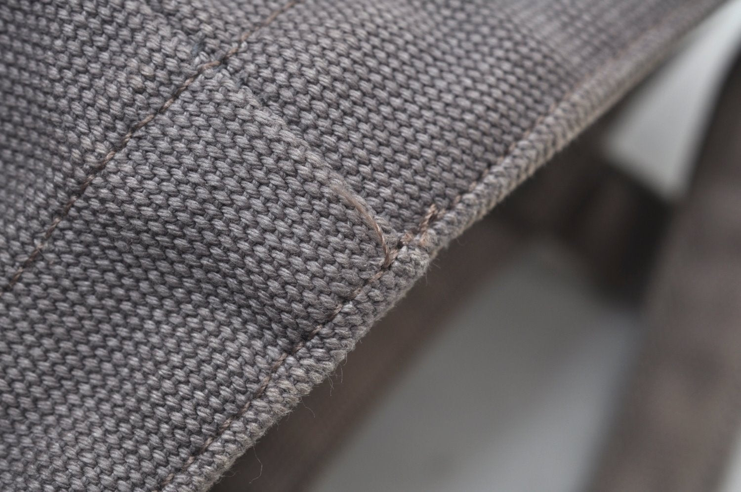 Authentic Louis Vuitton Fondation Exclusive Shoulder Tote Bag Canvas Gray 2354J