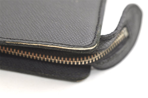 Auth Louis Vuitton Taiga Porte Documents Lozan 2Way Briefcase Black Junk 2354K