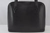 Authentic Louis Vuitton Epi Lussac Shoulder Tote Bag Black M52282 LV 2355J