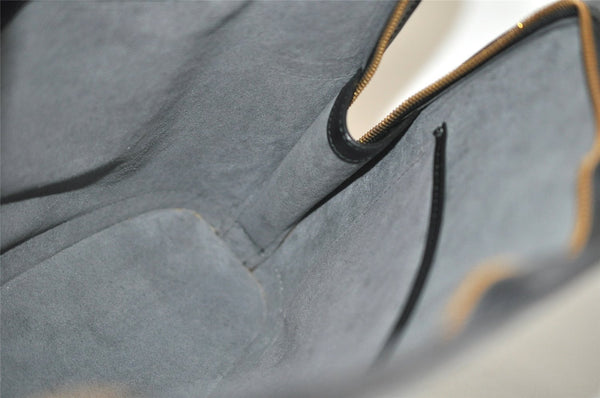 Authentic Louis Vuitton Epi Lussac Shoulder Tote Bag Black M52282 LV 2355J