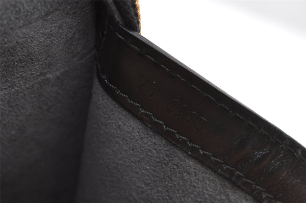 Authentic Louis Vuitton Epi Lussac Shoulder Tote Bag Black M52282 LV 2355J