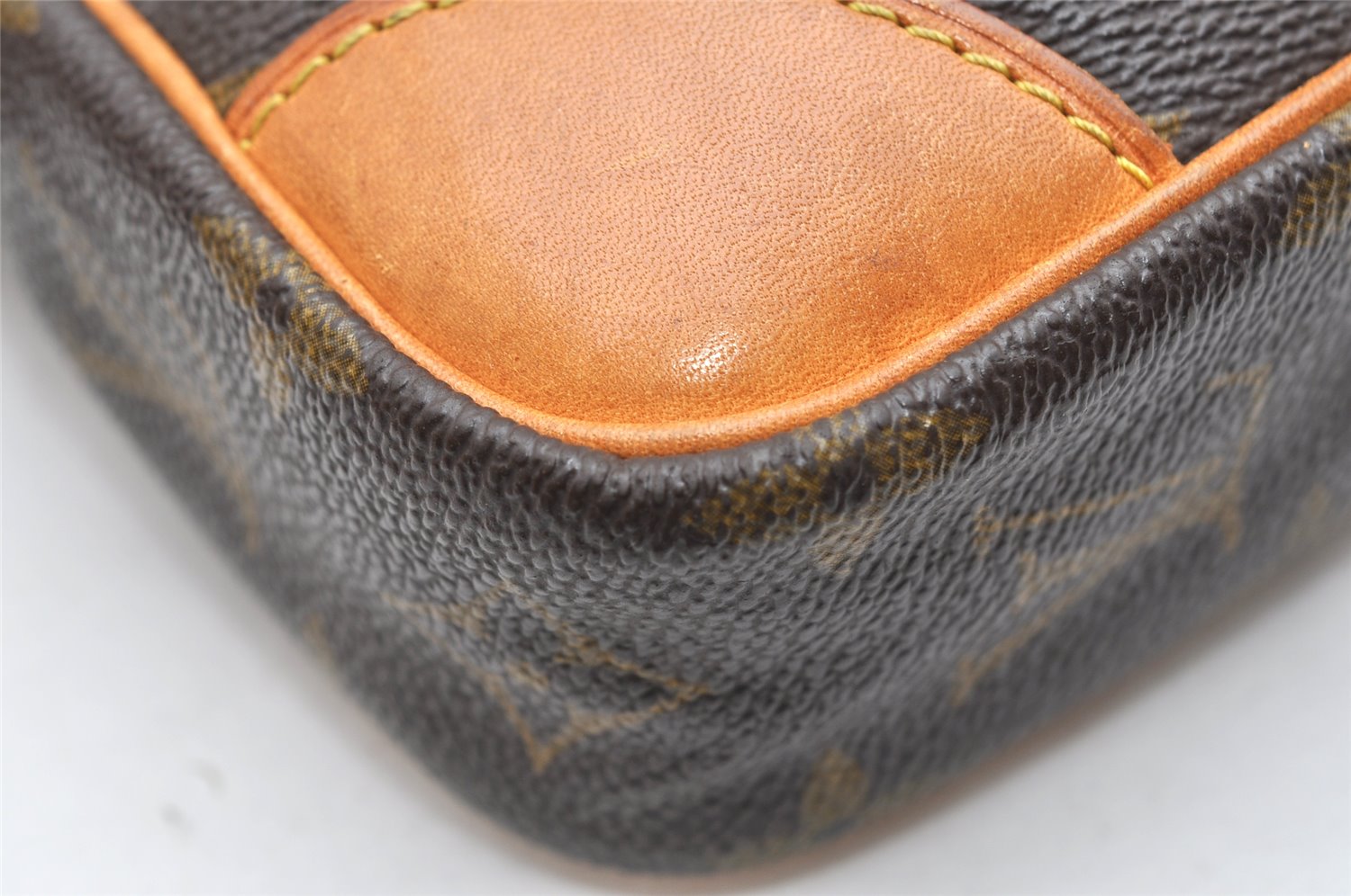 Authentic Louis Vuitton Monogram Danube Shoulder Cross Body Bag M45266 LV 2355K