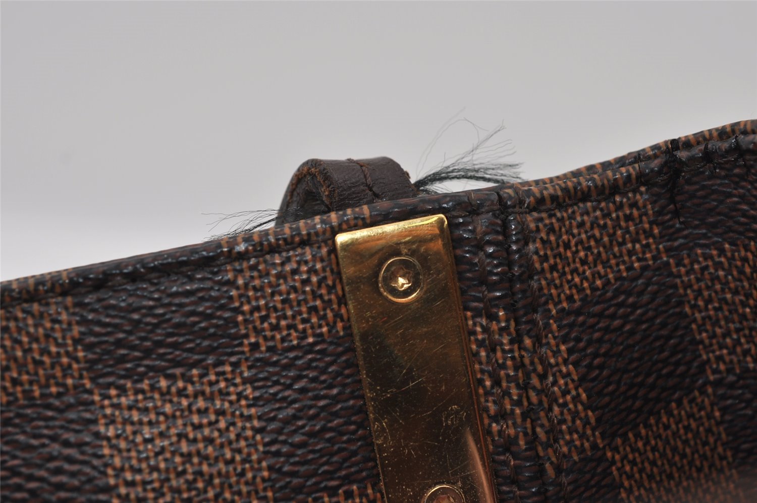 Authentic Louis Vuitton Damier Marylebone PM Shoulder Tote Bag N41215 LV 2356I