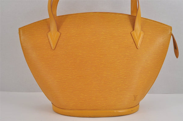Auth Louis Vuitton Epi Saint Jacques Shopping Shoulder Bag M52269 Yellow 2356J