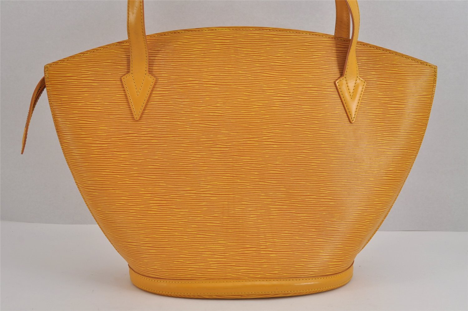 Auth Louis Vuitton Epi Saint Jacques Shopping Shoulder Bag M52269 Yellow 2356J